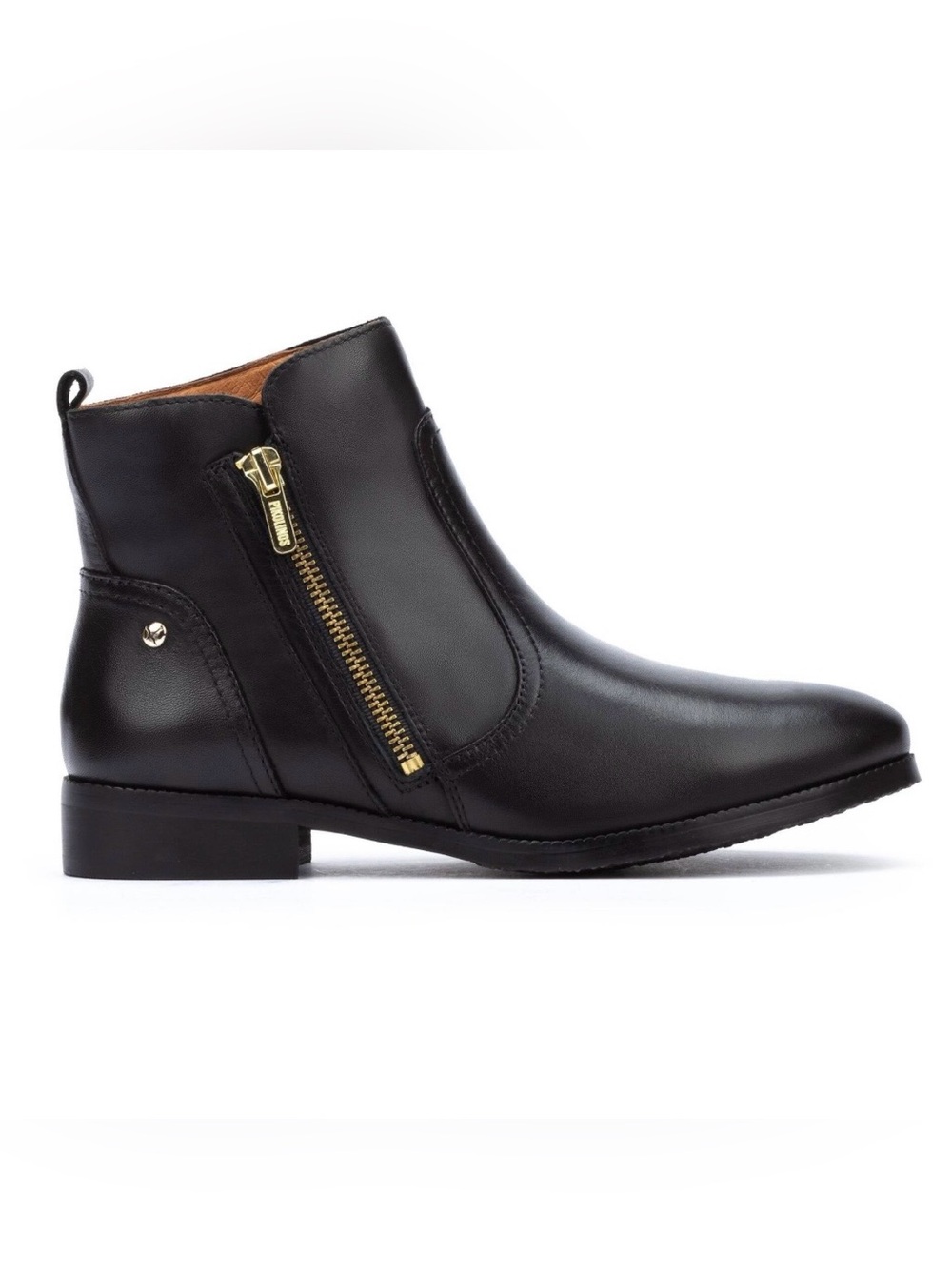 Pikolinos Flat Ankle boots Royal Side Zip Booties Women’s Sz 38 Leather Comfort